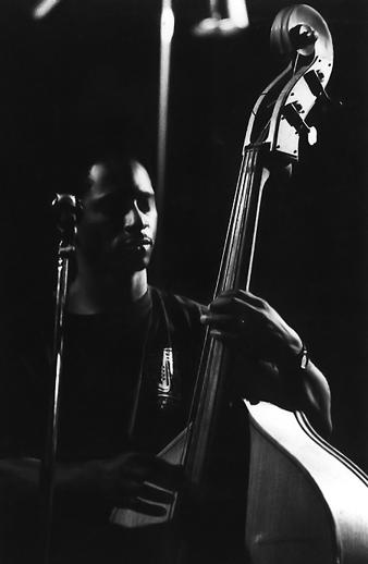 David Weston also plays the double bass.